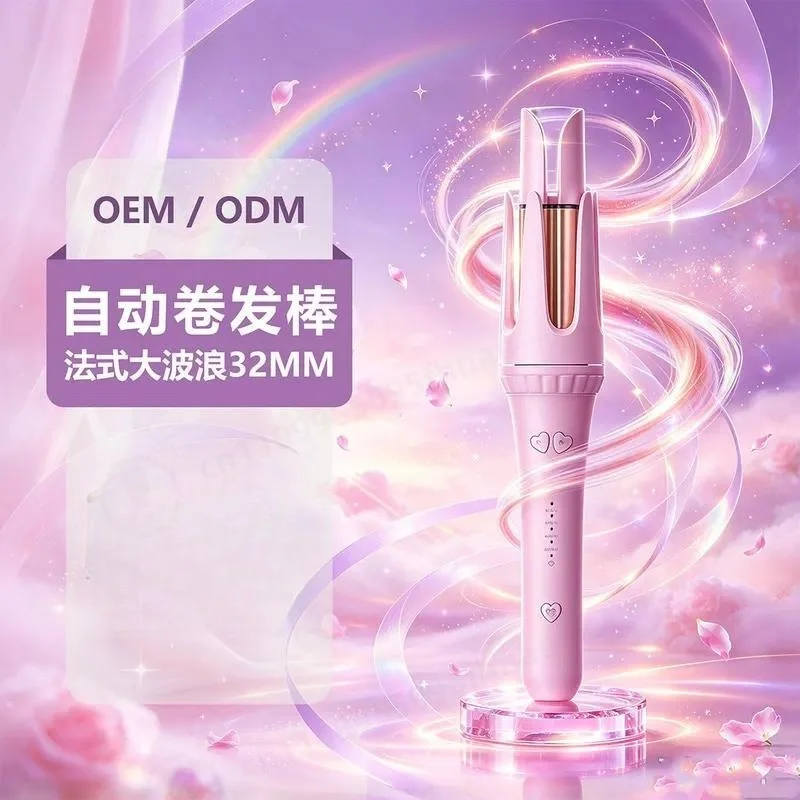 Automatic Curling Iron Roll Straight Dual-purpose Ceramic Large Wave Dry and Wet Dual-purpose Constant Temperature