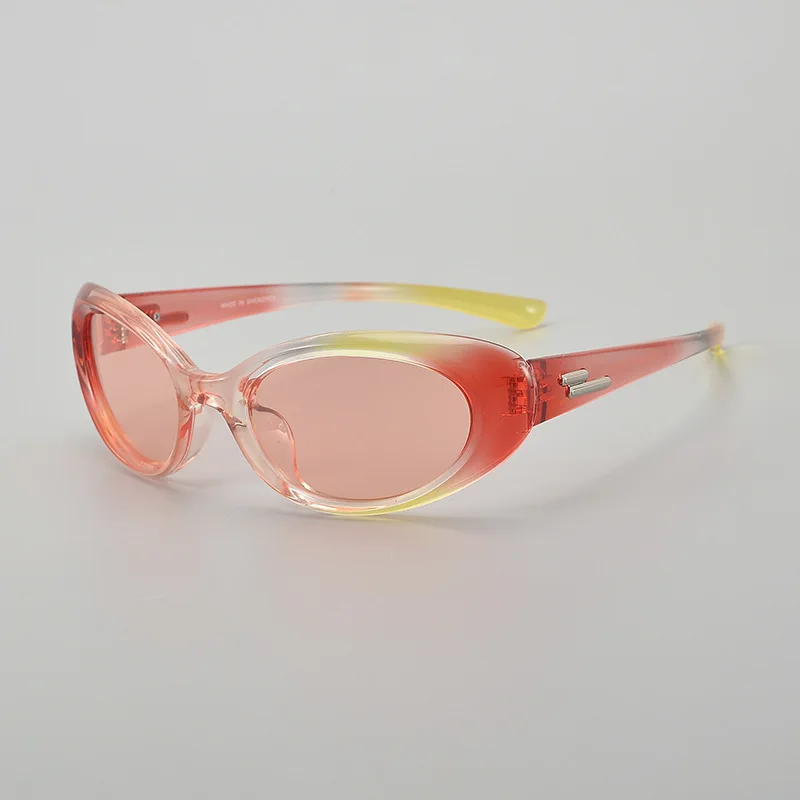 

Retro Cat Eye Sunglasses Women Fashion Designer Luxury Brand Glasses Handmade Acetate Eyeglasses Outdoor Travel Driving Eyewear
