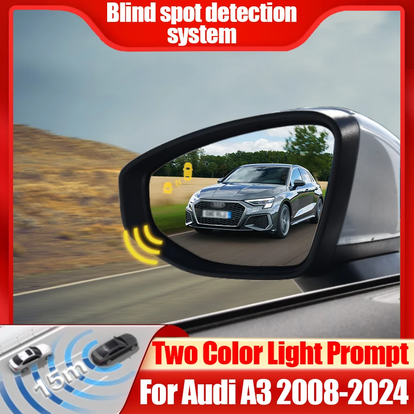 Blind Spot Detection system BSD BSA BSM Microwave Radar Blind Spot Monitoring Change Lane Aided Parking For Audi A3 2008-2024