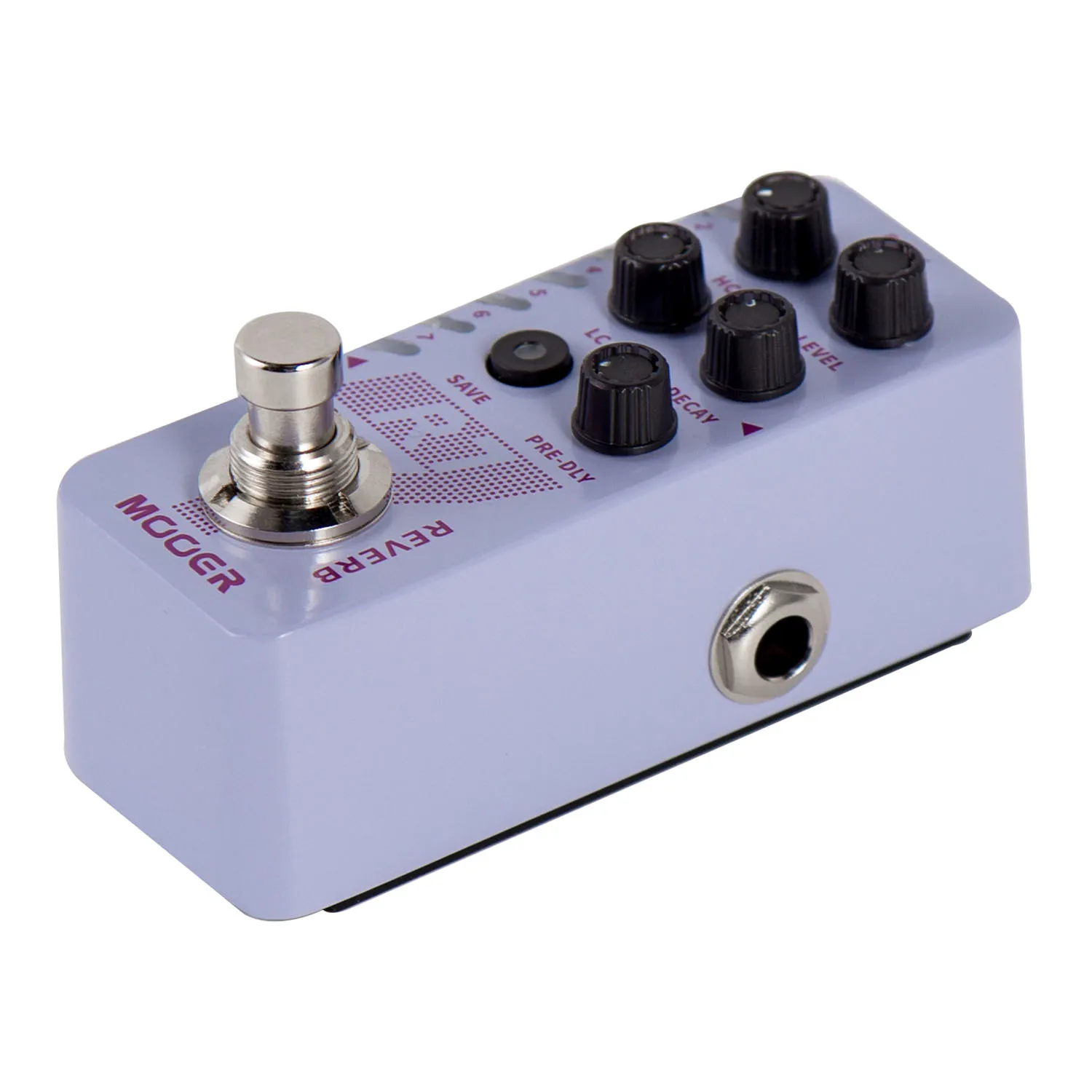 

Mooer R7 Guitar Electric Digital Reverb Pedal Guitar Processor with Room Hall Cave Plate Spring Mod 7 Classic Tone Effect Pedal