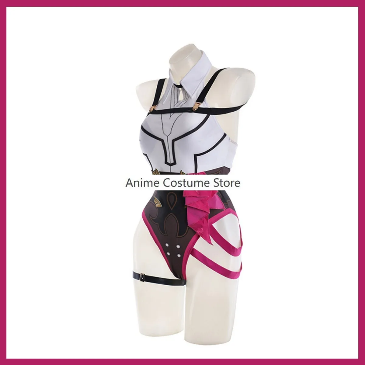 애니메이션 게임 혼카이: 스타 레일 카프카 코스프레 코스튬 가발, 토끼 소녀 점프수트, 비키니 수영복, 섹시한 카니발 할로윈 세트