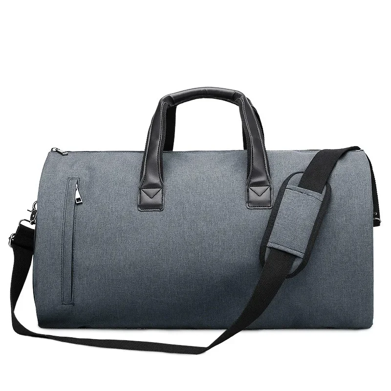 Imagem -06 - Bolsa de Viagem de Couro Multifunções para Homens Bagagem de Grande Capacidade Bolsa Masculina Mochila Impermeável Bolso para Sapatos Armazenamento de Terno