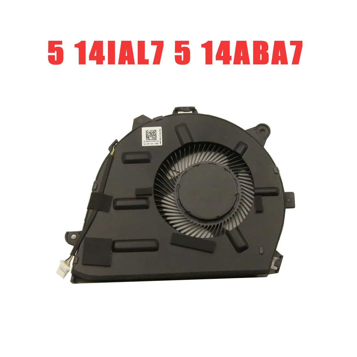 Laptop CPU Cooling Fan For Lenovo For IdeaPad 5 14IAL7 5 14ABA7 5F10S13993 5F10S13994 DC5V 0.5A New