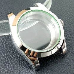 39mm Men's Watches Steel Case FIT NH35 NH36 Movement/Dial Watch Accessories 20mm Steel Strap Sapphire Glass Wristwatches Box