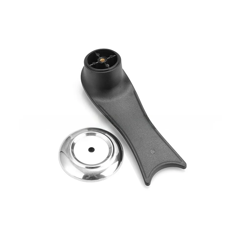 Standable Lid Handle for Cookware - Heat Proof Bakelite Knob Compatible with Pots and Pans - Black 16x16x4.5cm
