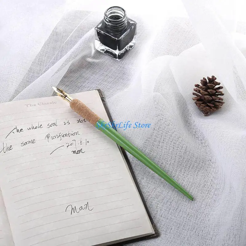 

E65E Перьевая ручка для наклонной каллиграфии, гладкое письмо для художественного рисования, эскизов