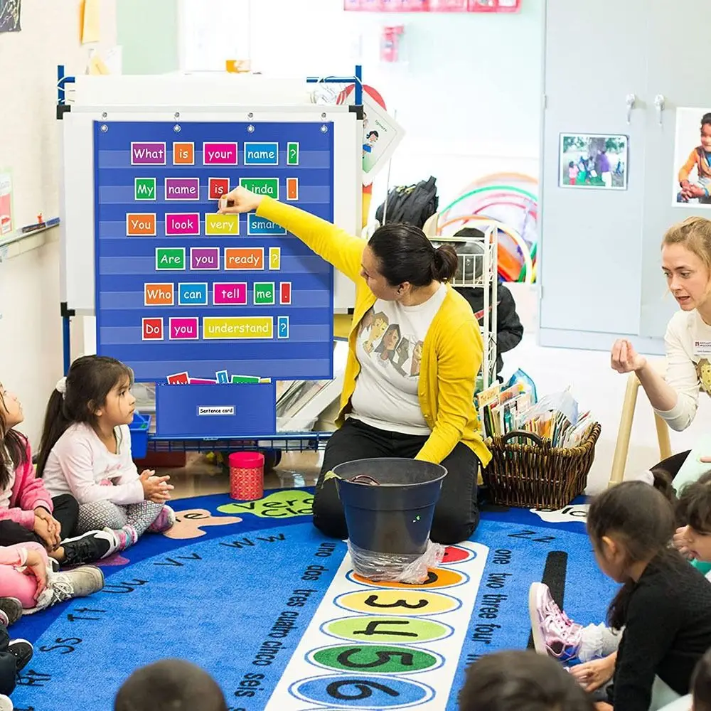 

Учебные принадлежности Прочные стандарты Карманная диаграмма Образовательная карманная диаграмма для больших классов Таблица расписания класса