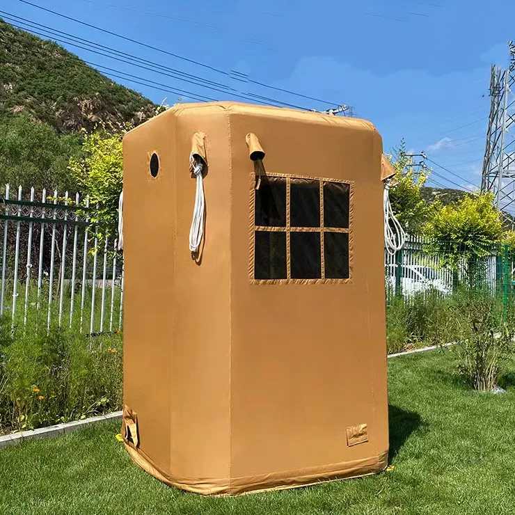 Vendita calda! Tenda gonfiabile in tessuto saudita a doppio strato per toilette da campeggio all'aperto e tenda da doccia - Sconto nel tempo limitato