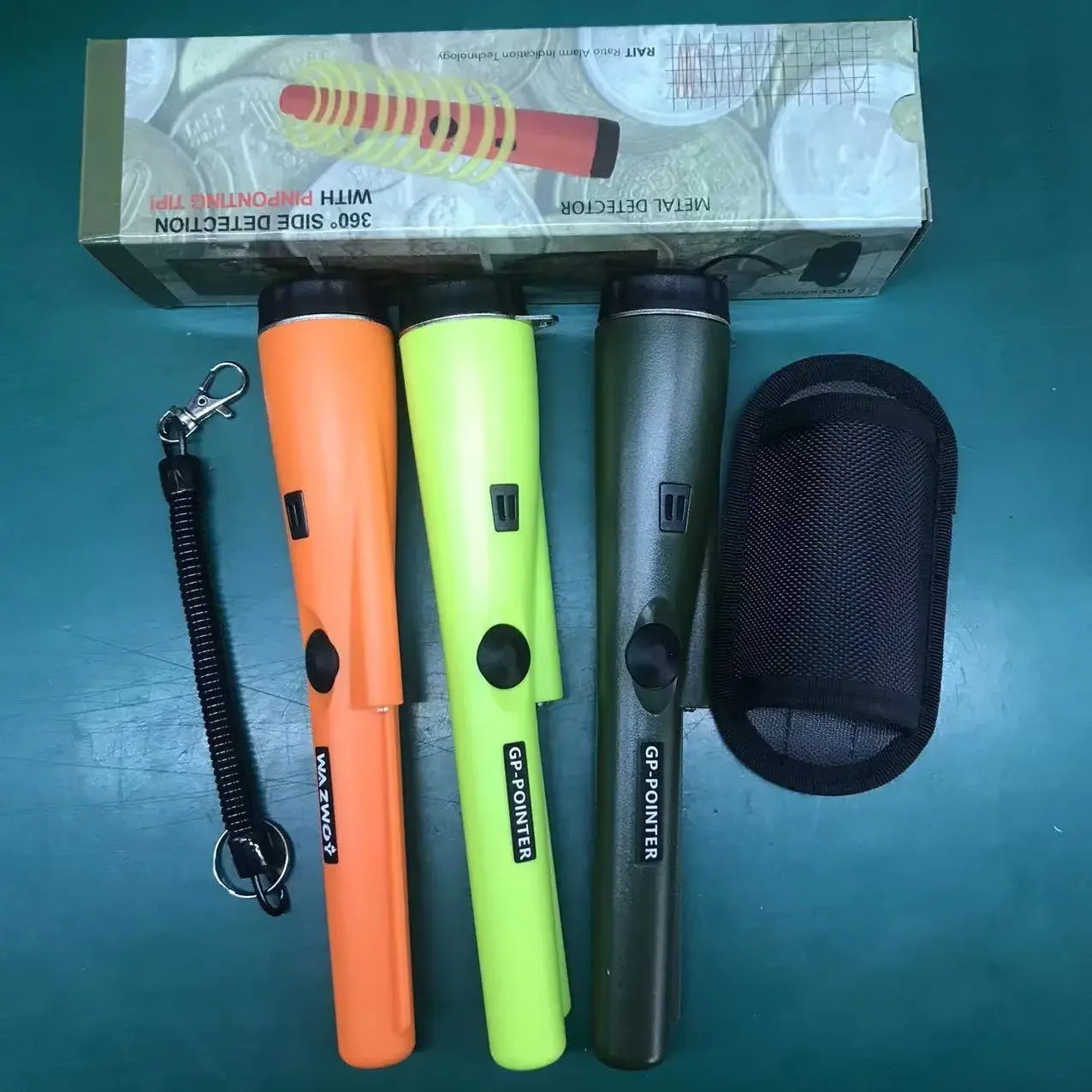 1pcs Outdoor Professional Gold Positioning Rod Portable GP-Pointer Metal Detector Handheld Waterproof Free Shipping