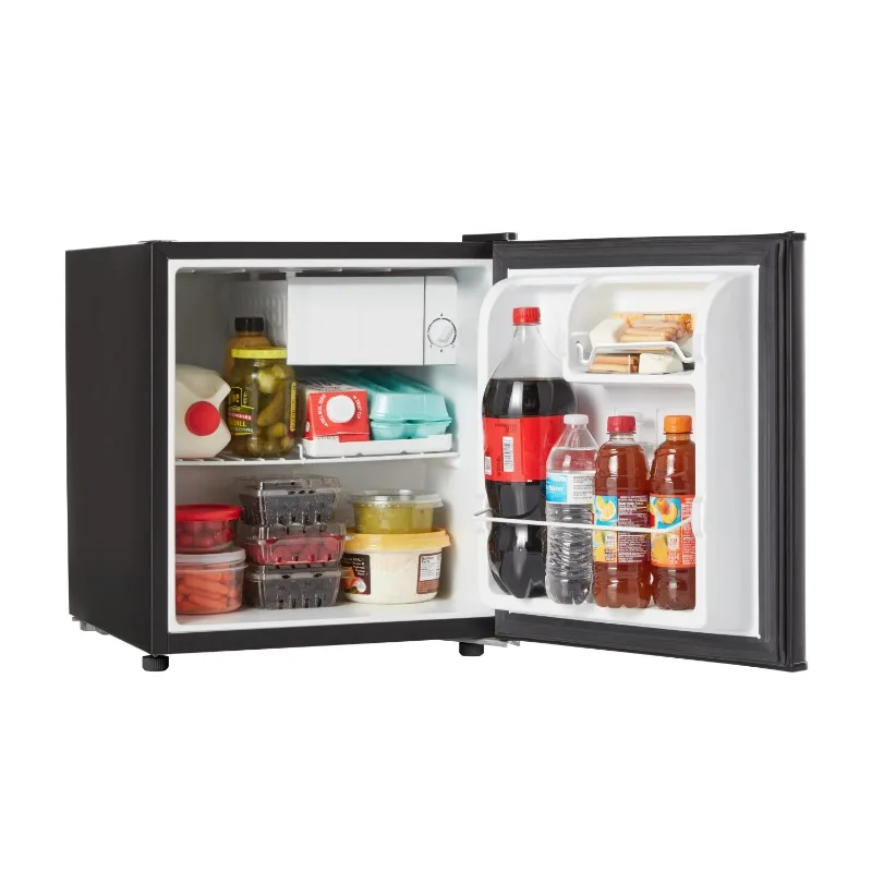 Galanz 1,7 cu ft eintüriger Mini kühlschrank, schwarz