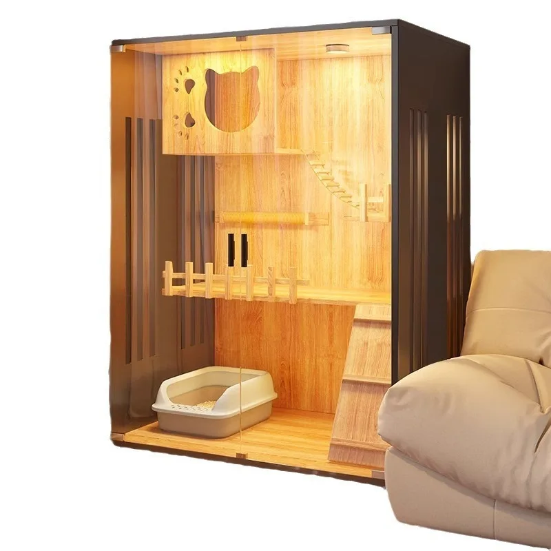 

Household Villa Luxury Indoor Nest House Large Free Space House Wooden House Cabinet