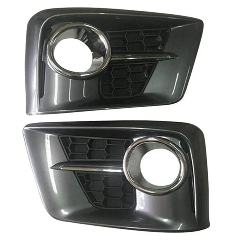 1 Pair Left Right Front Bumper Fog Light Cover Trim Fit for Lexus LX570 2013 2014 2015