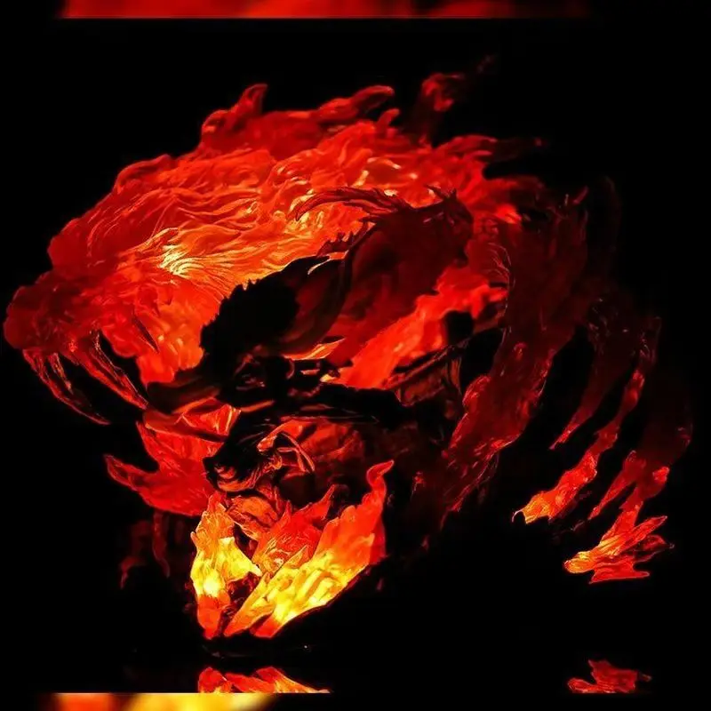 27Cm Demon Slayer Rengoku Kyoujurou Fire Pillar Anime Figuur Model Standbeeld Jongens Collectie Desktop Decoratie Ornament Speelgoed Geschenken