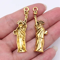 Vintage Jewelry Statue Of Liberty Charms Items Findings 10pcs