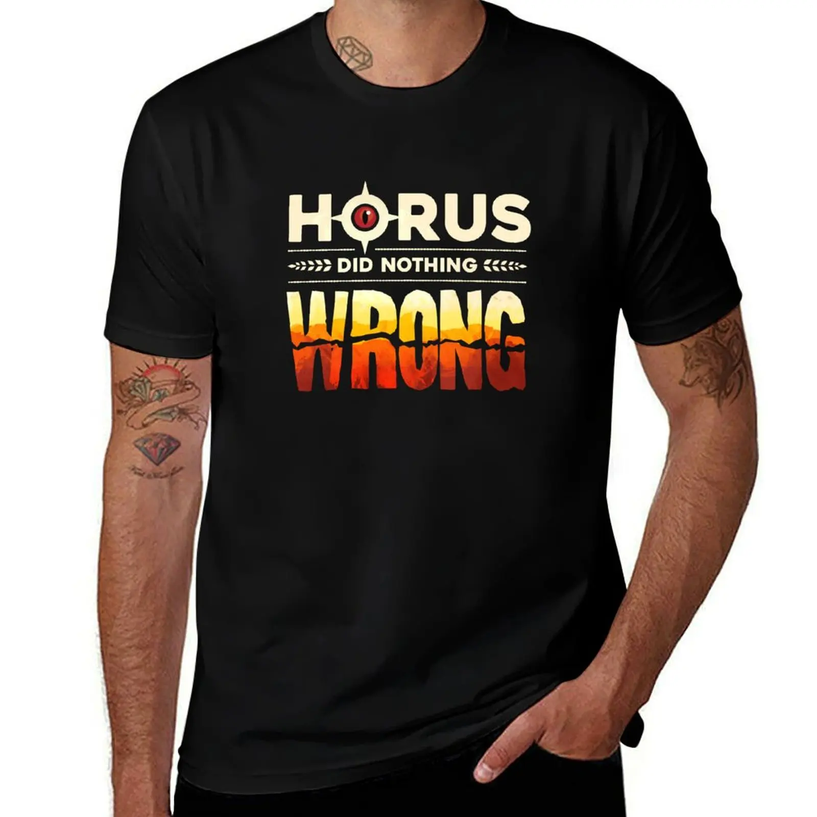 

Horus Did Nothing Wrong T-Shirt t shirts for man cotton t shirt personalised g man t shirts for men T-shirt