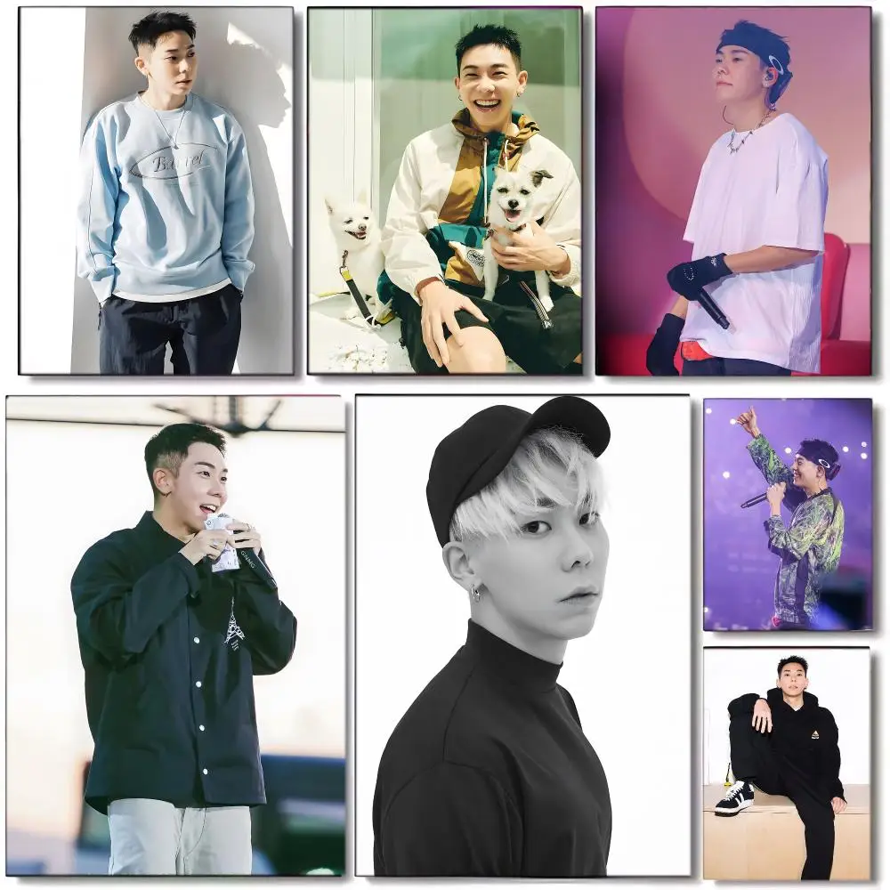 Korean Rapper L-Loco Poster Wall art print art suitable for living room bedroom bar parlor home decor gift