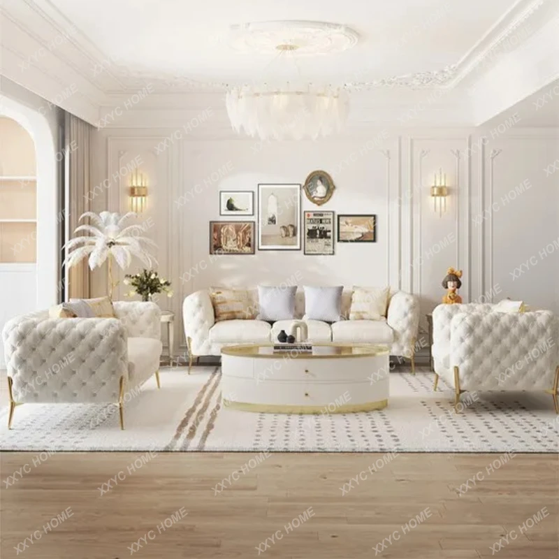 

M178 Apartment Cushion Sofa Adults Europe Double Apartment Large Sofa Luxury Designer Relaxing Princess Muebles Unique