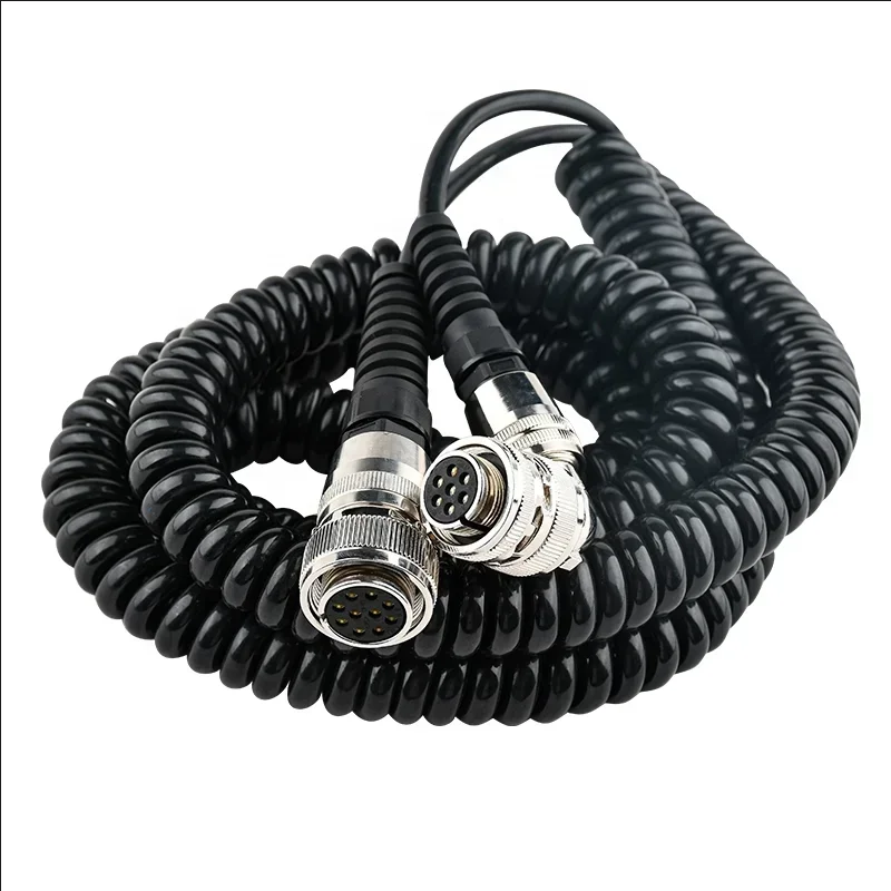 High Quality Paver Parts  S1800 S1900 2284323 5pin- 7cores Spiral Cable for Auger Sensor Starting From 10 Units for Sale