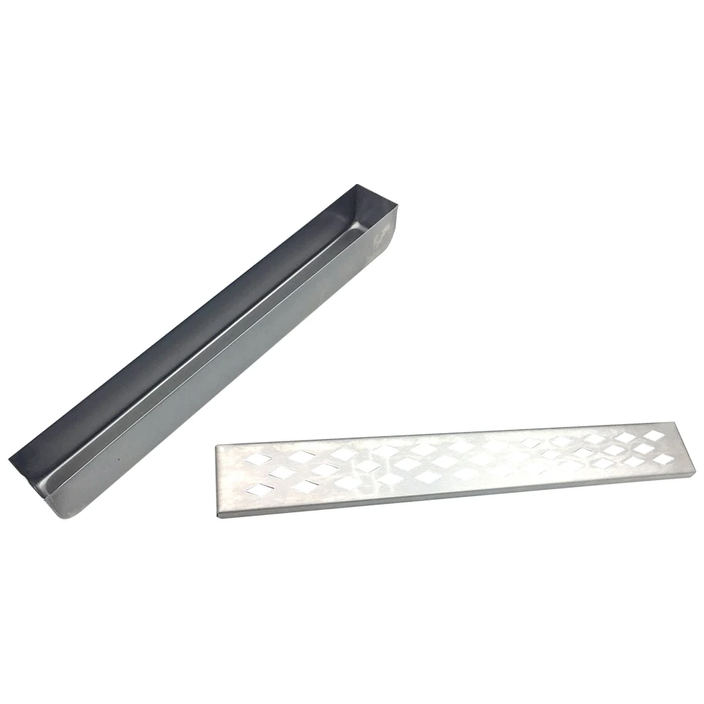 

1 Pc Stainless Steel Rectangular Smoker Box Lightweight Portable Bbq Accessory For Spice Flavor Outdoor Grill Tool Barbecue