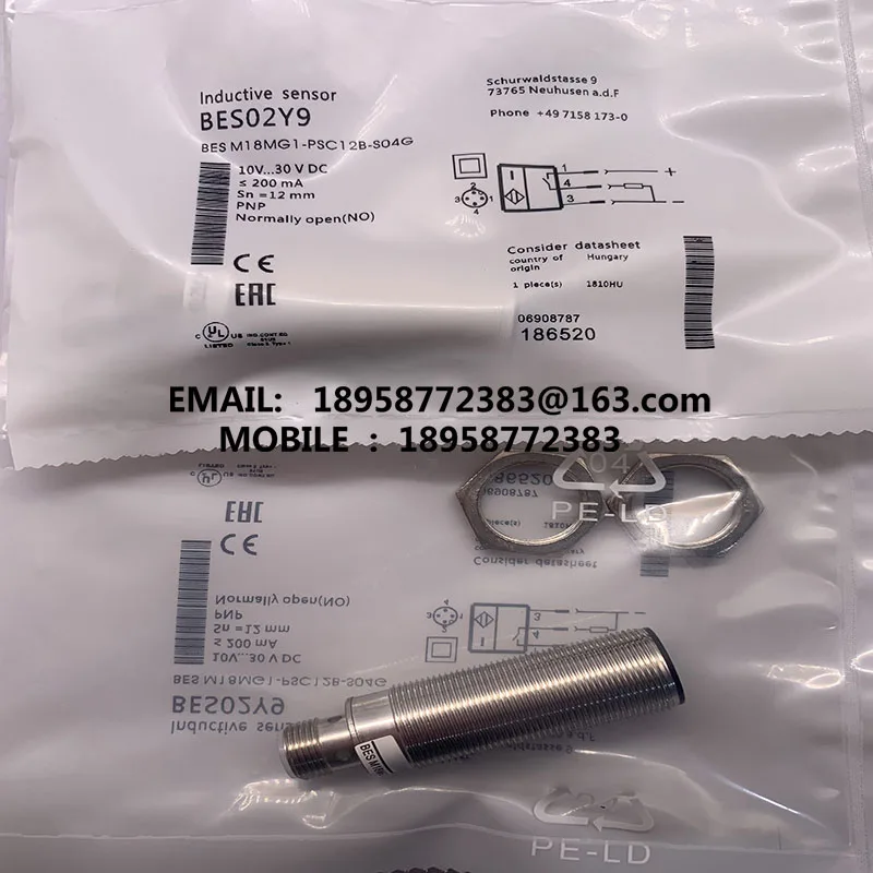

sensor BES02Y9 BES M18MG1-PSC12B-S04G