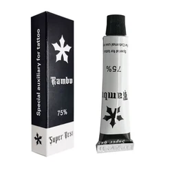 75% Rambo Tattoo Cream Before Permanent Makeup Microblading Piercing Eyebrow Lips 10g