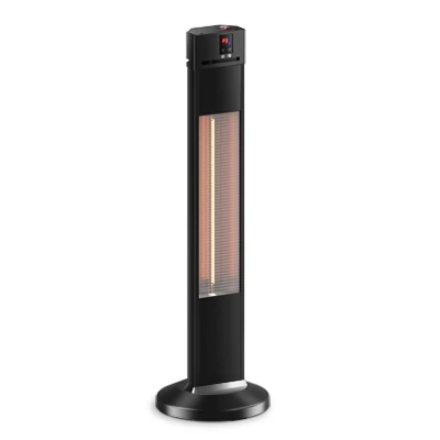 Pemanas Patio Listrik Tabung Serat Karbon Tahan Air dengan Remote Control untuk Rumah Tangga dan Garasi Dikirim dari AS