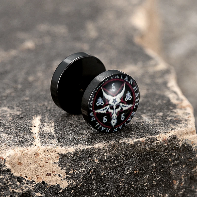 Earrings Retro Ethnic Round Ca - Men'S Ethnic Fashion Trends review and price