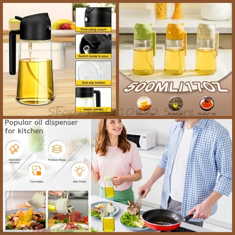 Распылитель для масла 500 мл - удобный и практичный аксессуар для кухни — изображение продукта