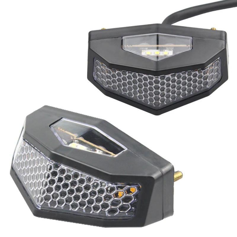 Motorcycle modification taillights LED brake signal lights Motorcycle driving turn signal integrated lights