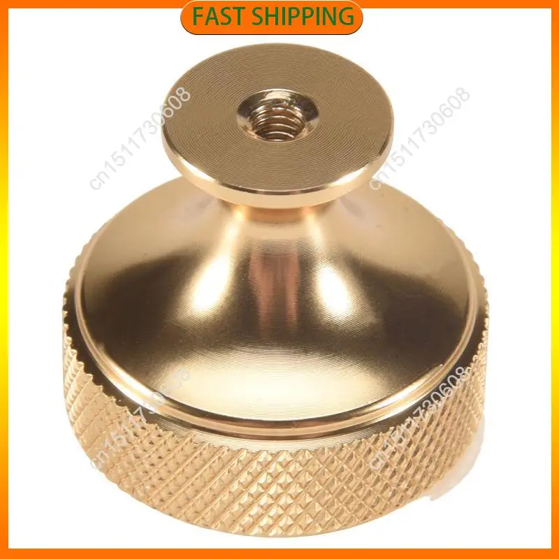 Buy Now 10 Pack 1.2 Inch Brushed Gold Cabinet Knobs Gold Drawer Knobs Round Dresser Knobs