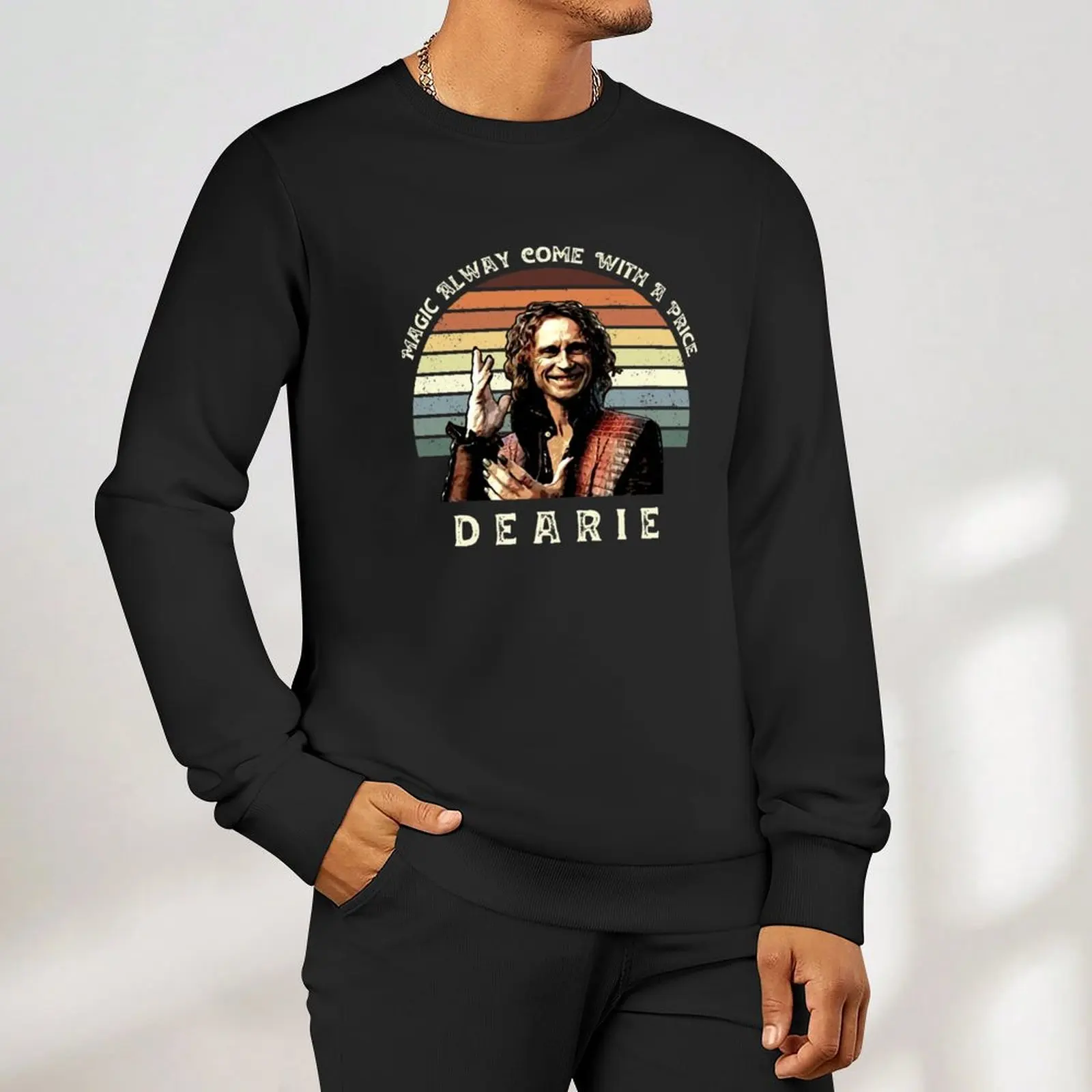 ماجيك دائما تأتي مع سعر Dearie Vintage Retro Mr Gold rumplestiltskin ذات مرة تي شيرت هدية السترة