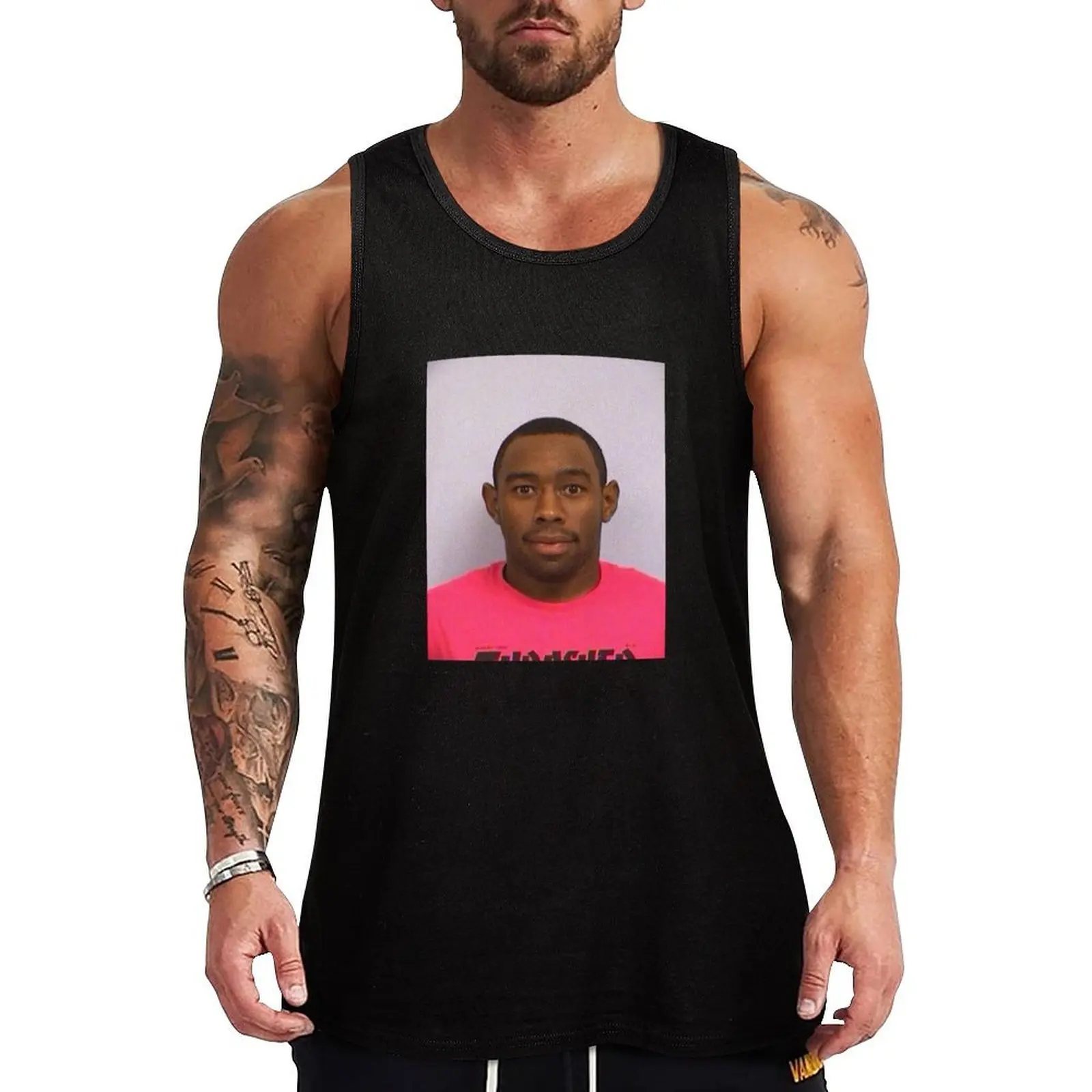 

Tyler mugshot Tank Top men clothing Muscle fit vest for men