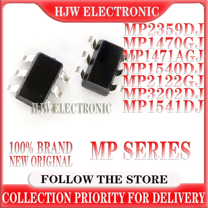 10pcs Mp2359dj-lf-z Mp2359dj Mp2359 Mp1470gj Mp1471agj Mp1540dj Mp2122gj Mp3202dj Mp2357dj Mp1541dj Mp3209dj Mp3204dj Mp3217dj