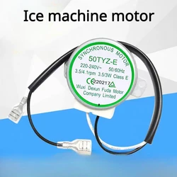 Brand new for ice cube machine HZB-25BF/25A synchronous motor 50TYZ-E 110V 220V  3.5RPM AC motor ~