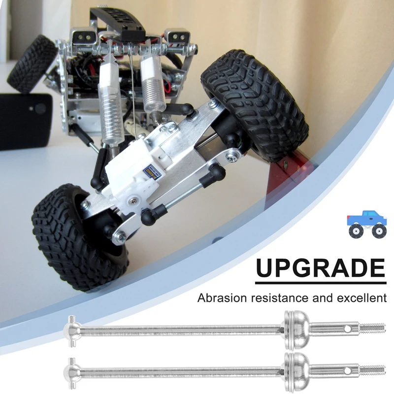 تصلب الصلب CVD محرك رمح ، Wltoys 144001 124019 LC سباق 1:14 RC الانجراف سيارة ، ترقية أجزاء ، B ، 45 ، 2 قطعة
