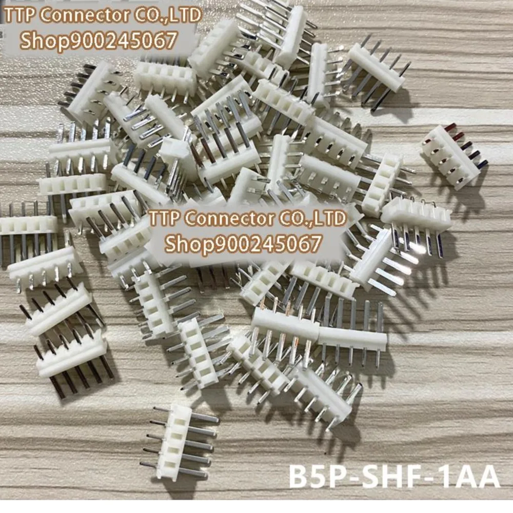 20 قطعة/الوحدة موصل B5P-SHF-1AA 5Pin 2.5 مللي متر عرض الساق 100% جديدة ومبتكرة