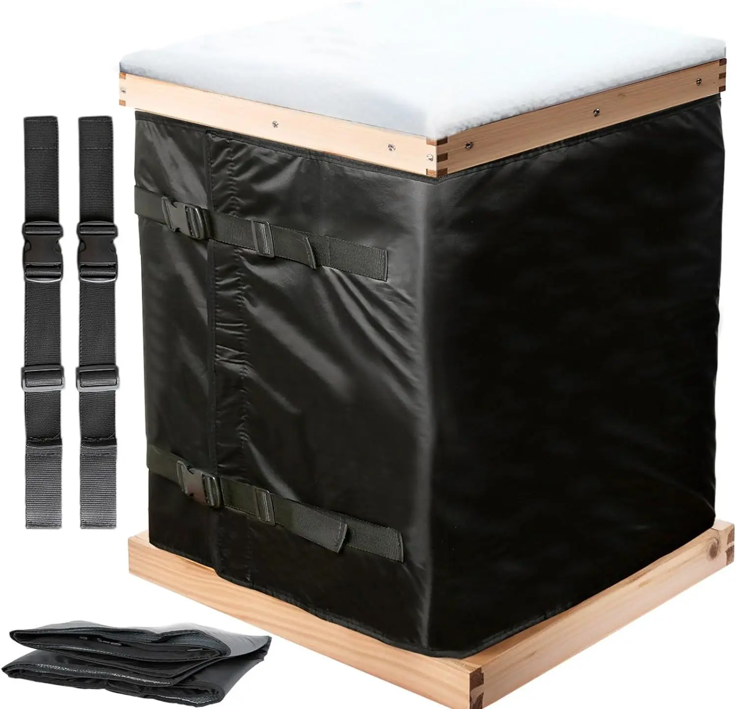 Winter Outdoor Beehive Windproof Protective Cover Adjustable, Constant Temperature Cover