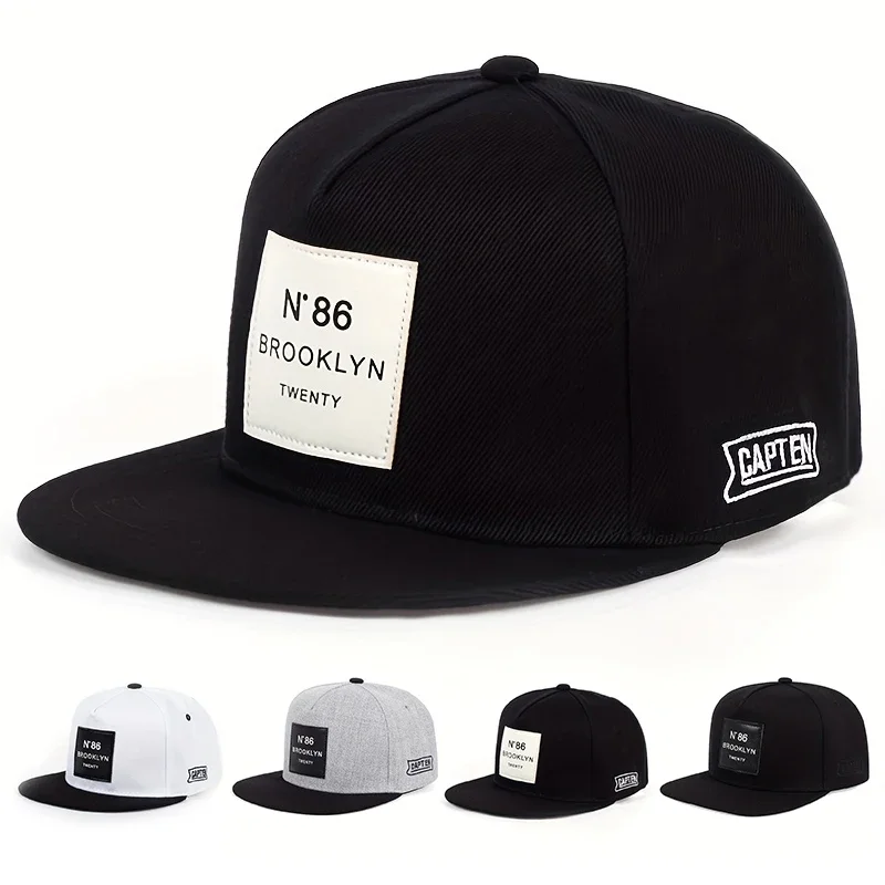 Unisex Brooklyn Print Label Embroidery Hip-hop Hats Outdoor Adjustable Casual Baseball Caps Sunscreen Hat Sports Golf Cap