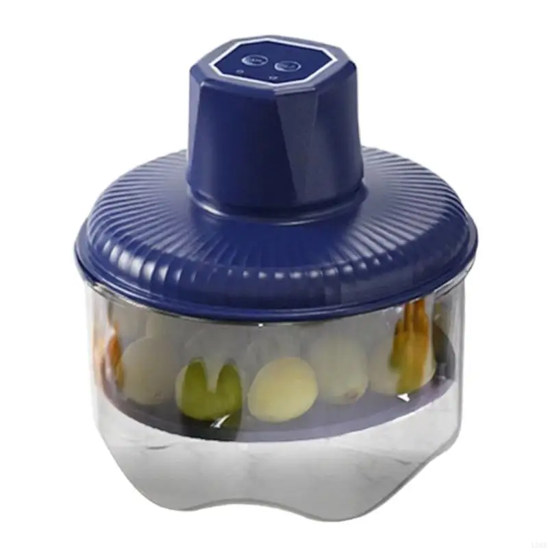 التلقائي آلة تقشير الثوم الفاكهة الصغيرة الطماطم الثوم مقشرة أداة إزالة الجلد الكهربائية آلة تقشير العنب