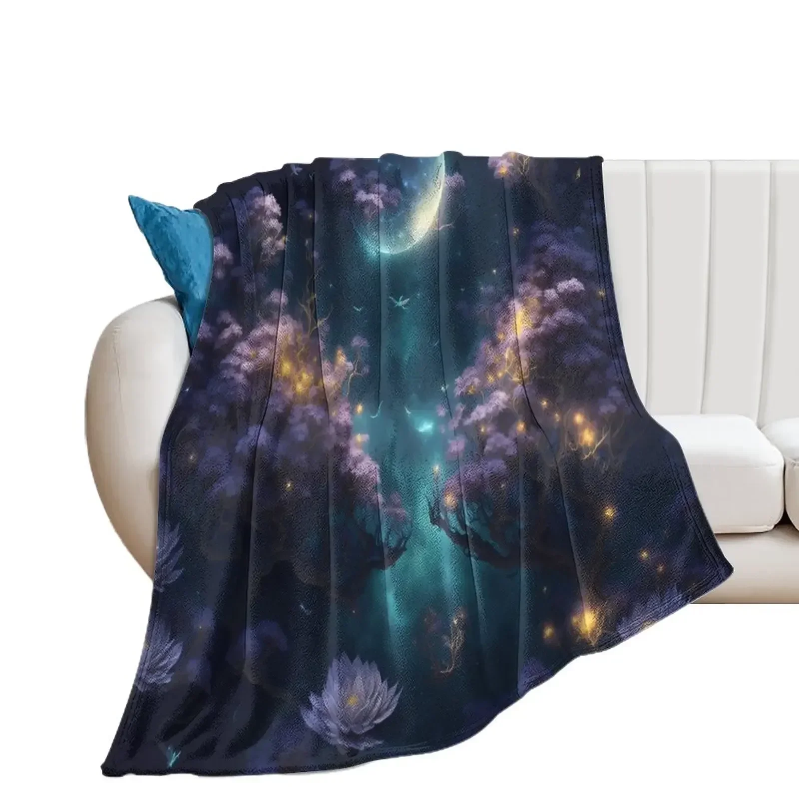 Celestial Gardens C Throw Blanket Luxury Throw funny gift heavy to sleep Blankets