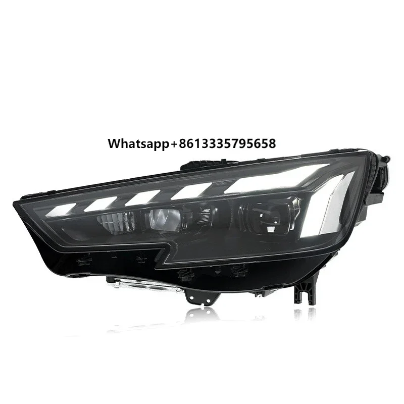 

New Headlight Assembly Modification Rs LED Daytime Running Lights Flow Steering Lens Light for A4 2017-2019