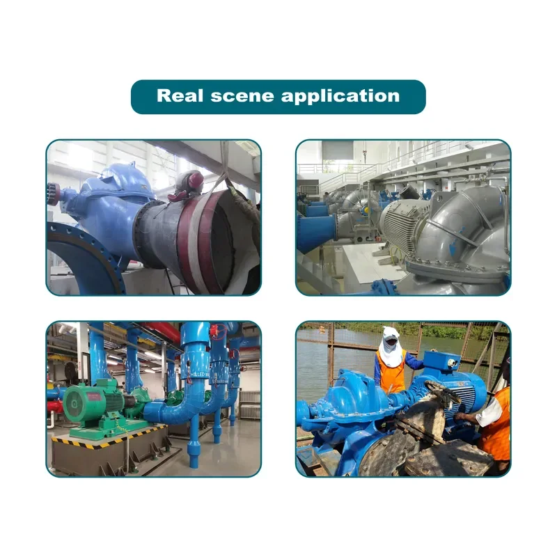 Single Stage Horizontal Double Suction Centrifugal Pump Split Case Cooling Tower Pump