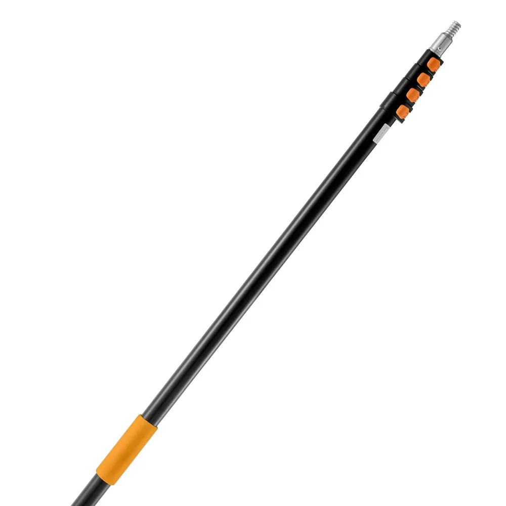 Telescoping Pole, 6 to 24 FT Pole, Extension Multi-Purpose Pole, Sturdy Aluminum Alloy Paint Extendable Pole with Flip-Lock Design, Telescopic Pole for Painting, Dusting and Cleaning,Alloy paint rod, telescopic rod, roller rod