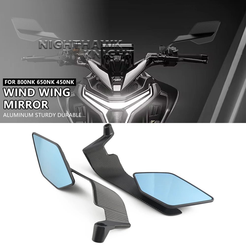 

For CFMOTO 800NK 650NK 450NK 800 NK 650 NK 450 NK Aluminium Motorcycle Wind Wing Rearview Mirror Rotatable Side Mirror