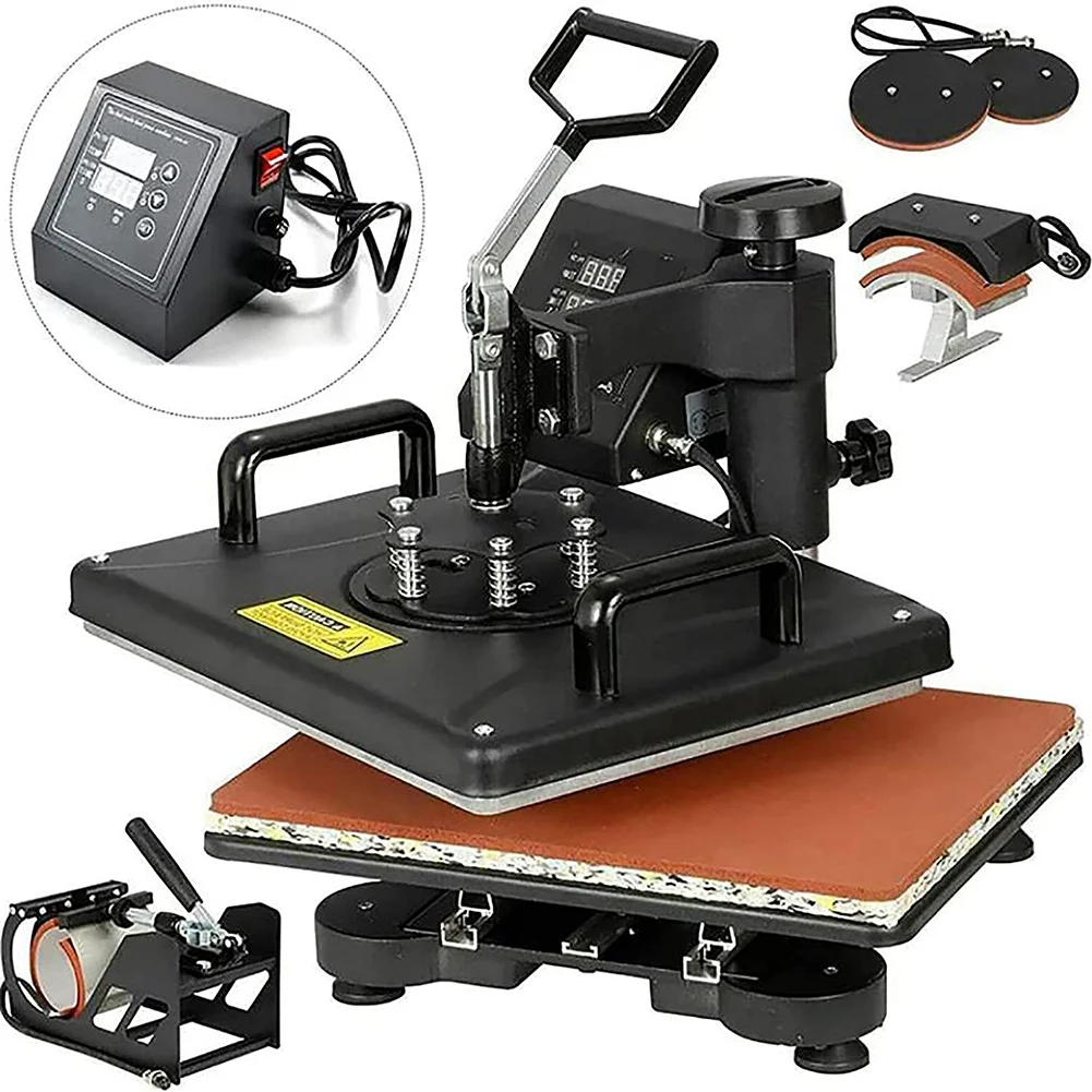 A76K Hot Press Combination Led Control Box Machine Thermostat Temperature Regulator Heat Press Machine 220V US Plug