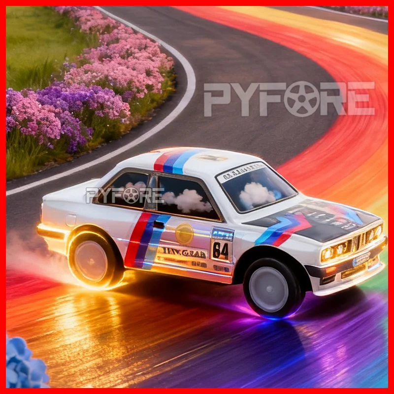 

TinyGear 1/64 RTR Mini RC Car Remote Control Simulation Rear Drive Sports Racing Car