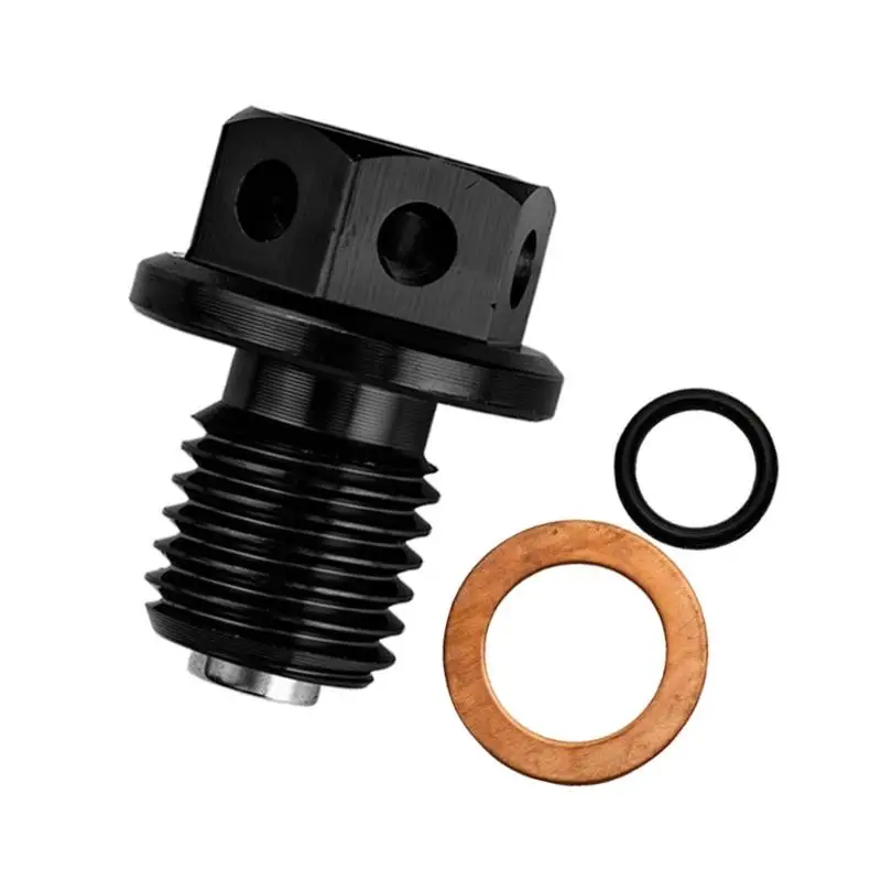 31BC M14x1,5 Magnetische Ölablassschraube Schraube Metall Ölwanne Ablassschraube Mutter