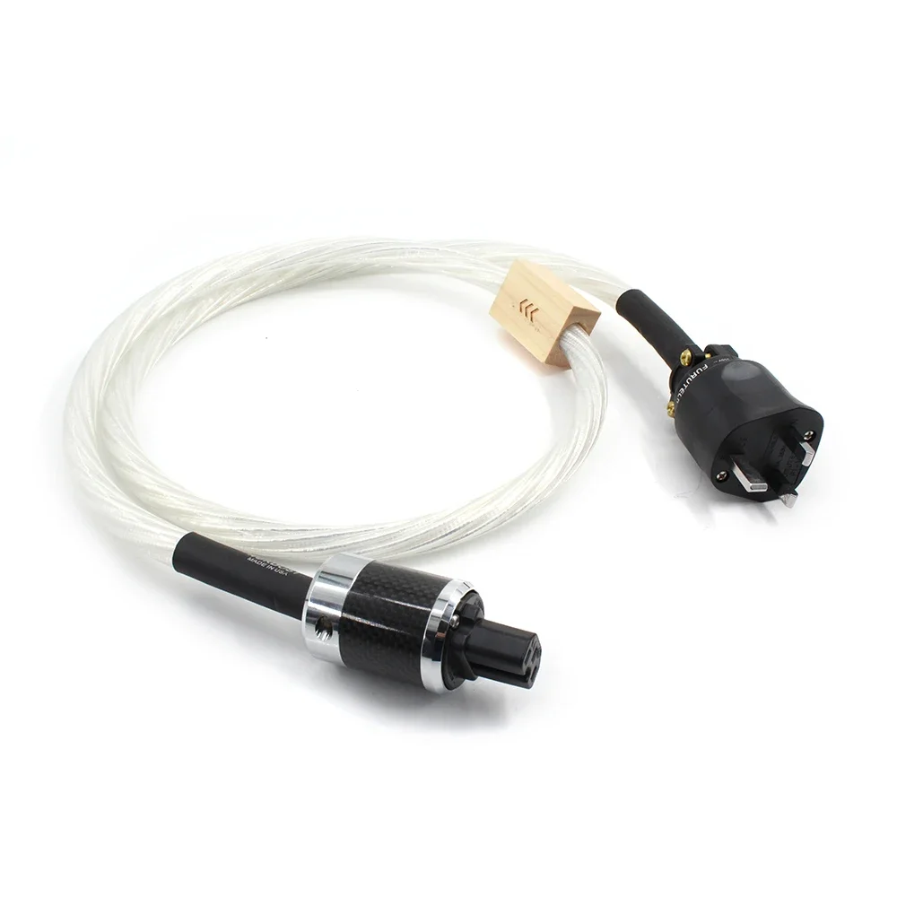 Nordost ODIN Uk connector C15A IEC Female connector plug silver plated conductor Power cable with gold plated