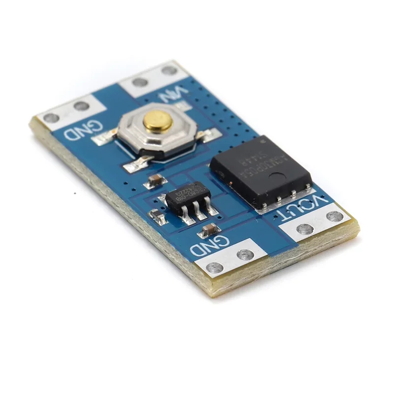 Moduł przełącznika bistabilnego mini z pojedynczym przyciskiem, 3.5-5.4V 4.5-26V 300Na 1.3Ua 10A niski pobór mocy XL-10AL-[Y03A]