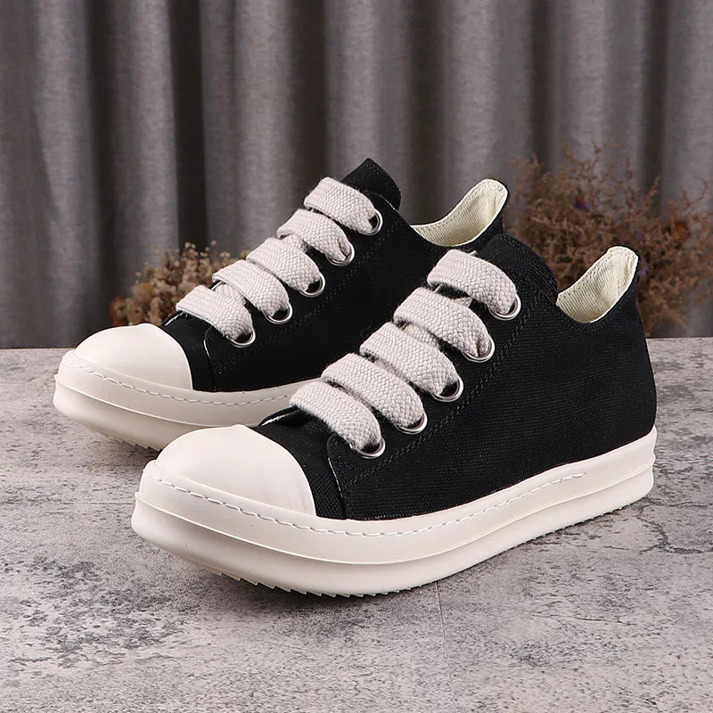 High Street Brand R0 Jumbo Lace Shoes  Canvas Shoes Men  Sneakers Shoes Women\'s Casual Shoes Men\'s Shoes